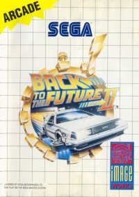 Back to the Future Part II PAL Sega Master System  box art